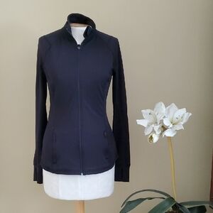 Old Navy Active Go-Dry Full Zip Black Jacket
